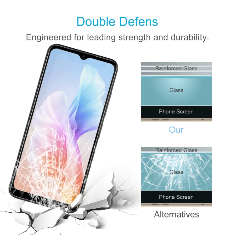 For DOOGEE X98 Pro 10pcs 0.26mm 9H 2.5D Tempered Glass Film - For Doogee by buy2fix | Online Shopping UK | buy2fix