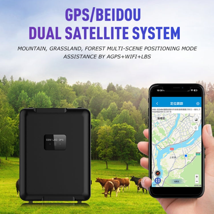 V55 20000mAh Multifunctional Waterproof Livestock Locator Tracker - Pet Tracker by buy2fix | Online Shopping UK | buy2fix