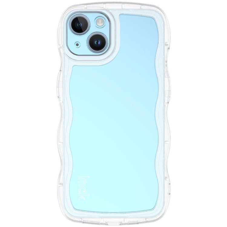 For iPhone 14 IMAK UX-8 Series Transparent Shockproof TPU Phone Case(Transparent) - iPhone 14 Cases by imak | Online Shopping UK | buy2fix