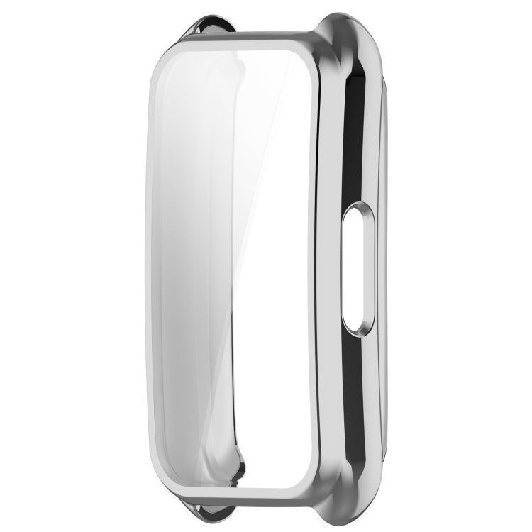 For Keep Band B4 Full Coverage TPU Electroplating Watch Protective Case(Silver) - Watch Case by buy2fix | Online Shopping UK | buy2fix