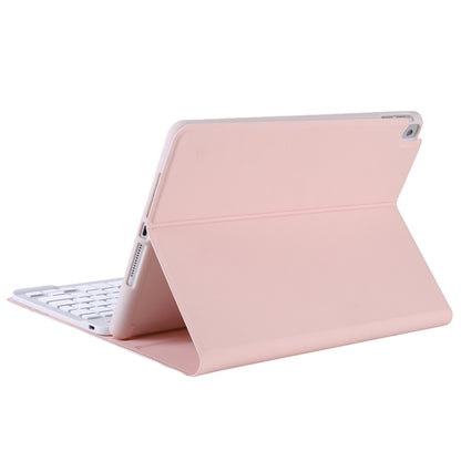 T102B For iPad Air / Pro 10.5 inch (2019) TPU Candy Color Ultra-thin Bluetooth Keyboard Tablet Case with Stand & Pen Slot(Pink) - Universal by buy2fix | Online Shopping UK | buy2fix