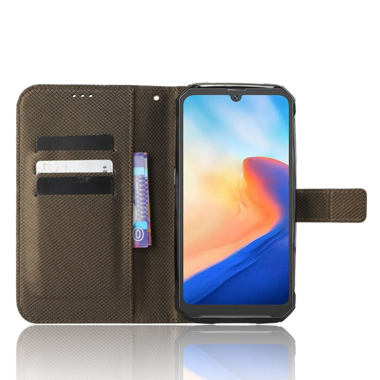 For Blackview BV7200 Diamond Texture Leather Phone Case(Brown) - More Brand by buy2fix | Online Shopping UK | buy2fix