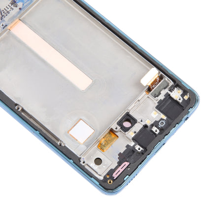 For Samsung Galaxy A52 4G SM-A525 6.43 inch OLED LCD Screen Digitizer Full Assembly with Frame (Blue) - Galaxy A Series Parts by buy2fix | Online Shopping UK | buy2fix