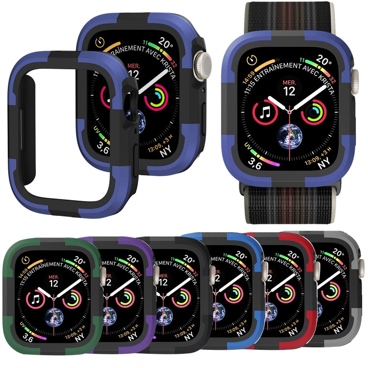 For Apple Watch Ultra 49mm Armor Frame Watch Case(Purple) - Watch Cases by buy2fix | Online Shopping UK | buy2fix