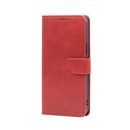 For Blackview A85 Calf Texture Buckle Flip Leather Phone Case(Red) - More Brand by buy2fix | Online Shopping UK | buy2fix