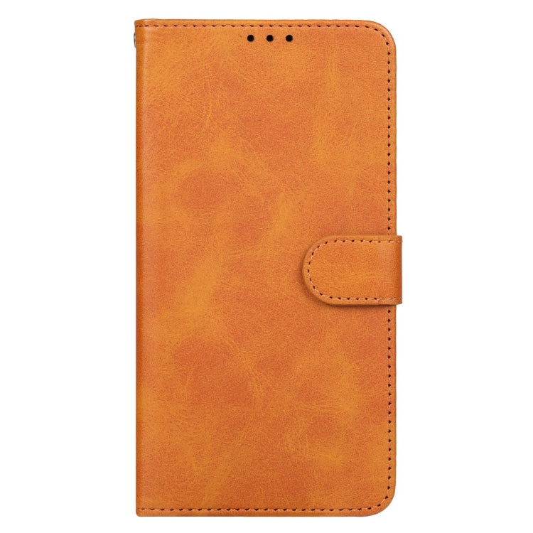 For Blackview Oscal Flat 1C Leather Phone Case(Brown) - More Brand by buy2fix | Online Shopping UK | buy2fix