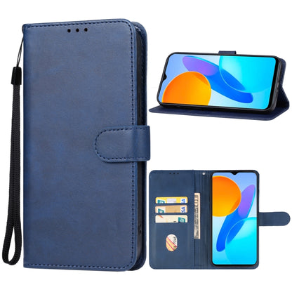 For Honor X6s Leather Phone Case(Blue) - Honor Cases by buy2fix | Online Shopping UK | buy2fix