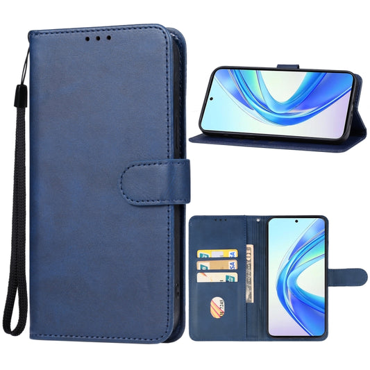 For Honor X7b Leather Phone Case(Blue) - Honor Cases by buy2fix | Online Shopping UK | buy2fix