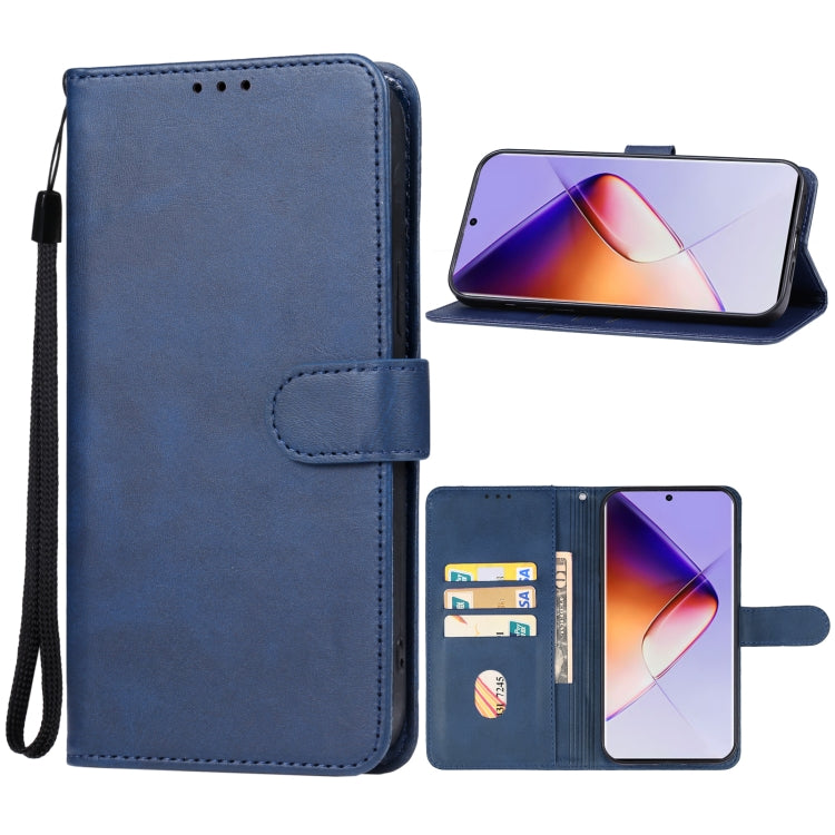 For Infinix Note 40 Pro+ 5G Leather Phone Case(Blue) - Infinix Cases by buy2fix | Online Shopping UK | buy2fix