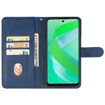 For Infinix Smart 8 Pro Leather Phone Case(Blue) - Infinix Cases by buy2fix | Online Shopping UK | buy2fix