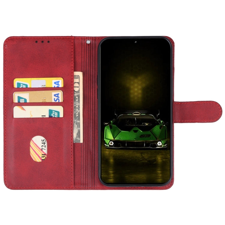 For Xiaomi Redmi K70 Pro Lamborghini Leather Phone Case(Red) - Xiaomi Cases by buy2fix | Online Shopping UK | buy2fix