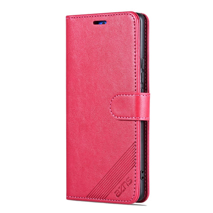 For vivo X100 5G AZNS Sheepskin Texture Flip Leather Phone Case(Red) - X100 Cases by AZNS | Online Shopping UK | buy2fix