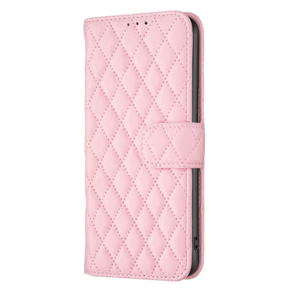 For Google Pixel 9 Diamond Lattice Wallet Leather Flip Phone Case(Pink) - Google Cases by buy2fix | Online Shopping UK | buy2fix