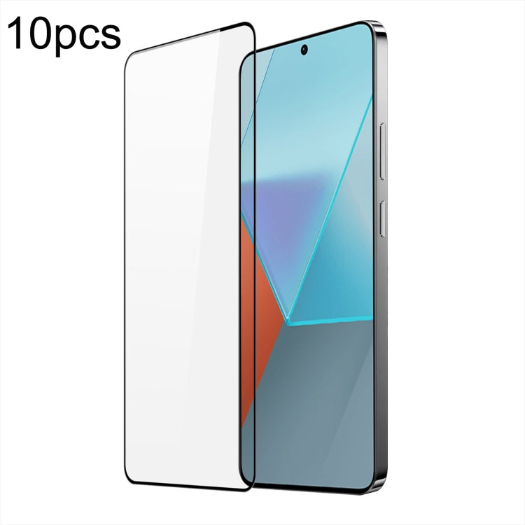 For Xiaomi Redmi Note 13 Pro 5G 10pcs DUX DUCIS 0.33mm 9H Medium Alumina Tempered Glass Film - Xiaomi Cases by DUX DUCIS | Online Shopping UK | buy2fix