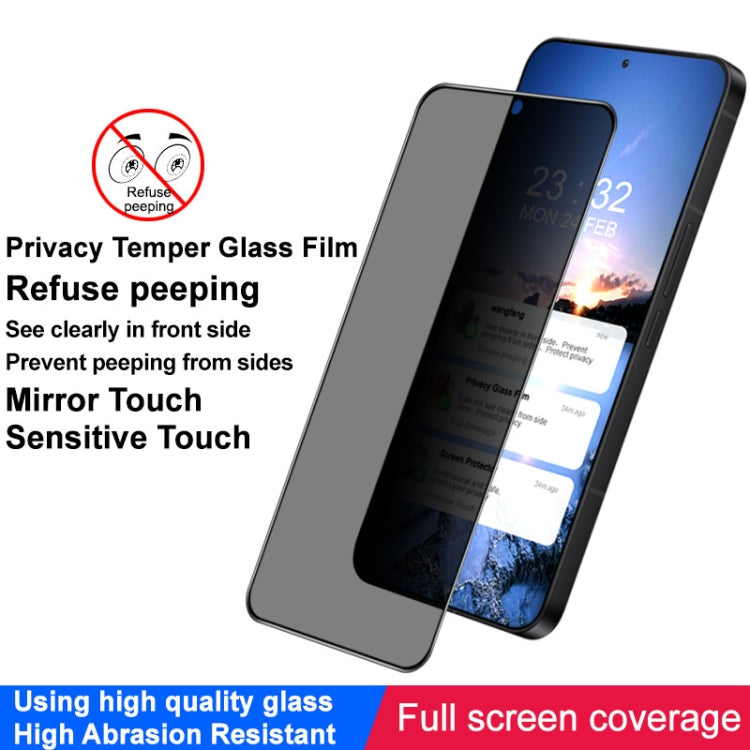 For Samsung Galaxy S24+ 5G imak HD Full Screen Anti-spy Tempered Glass Protective Film - Galaxy S24+ 5G Tempered Glass by imak | Online Shopping UK | buy2fix