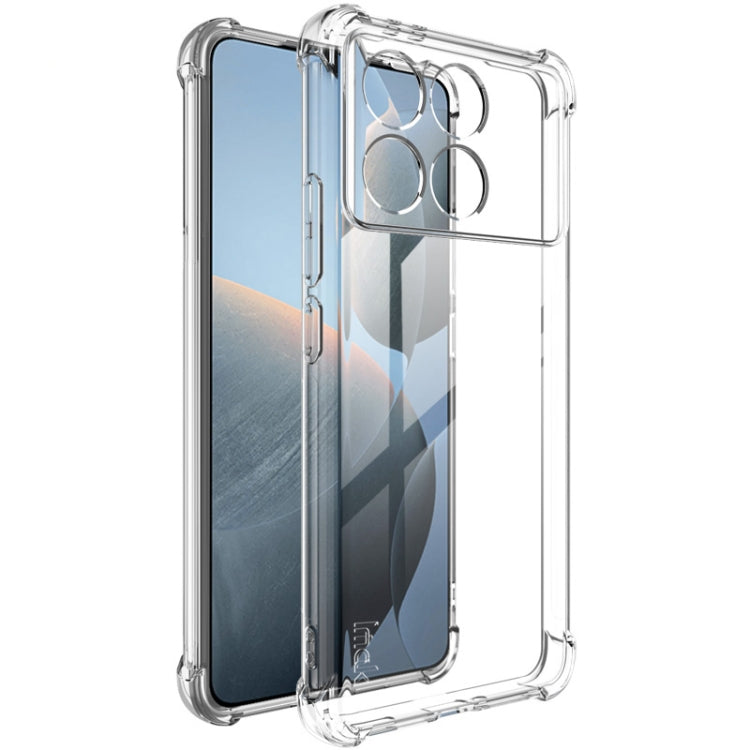 For Xiaomi Redmi K70 5G/K70 Pro 5G imak Shockproof Airbag TPU Phone Case(Transparent) - K70 Pro Cases by imak | Online Shopping UK | buy2fix