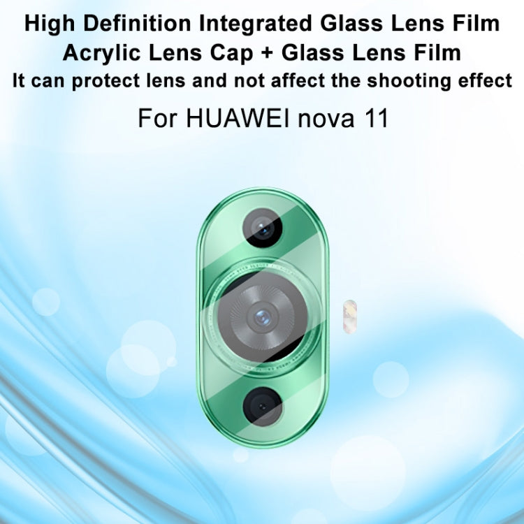 For Huawei nova 11 imak Integrated Rear Camera Lens Tempered Glass Film - For Huawei by imak | Online Shopping UK | buy2fix