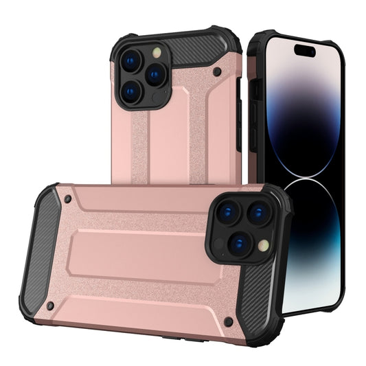 For iPhone 15 Pro Magic Armor TPU Phone Case(Rose Gold) - iPhone 15 Pro Cases by buy2fix | Online Shopping UK | buy2fix