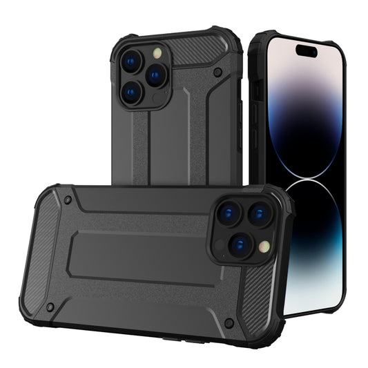 For iPhone 15 Pro Magic Armor TPU Phone Case(Black) - iPhone 15 Pro Cases by buy2fix | Online Shopping UK | buy2fix