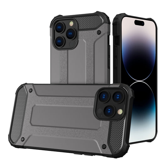 For iPhone 15 Pro Magic Armor TPU Phone Case(Grey) - iPhone 15 Pro Cases by buy2fix | Online Shopping UK | buy2fix