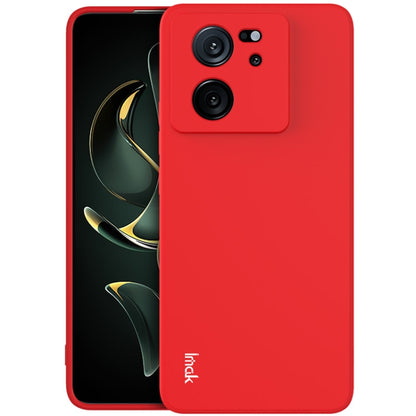 For Xiaomi Redmi K60 Ultra 5G IMAK UC-4 Series Straight Edge TPU Soft Phone Case(Red) - Redmi K60 Ultra Cases by imak | Online Shopping UK | buy2fix