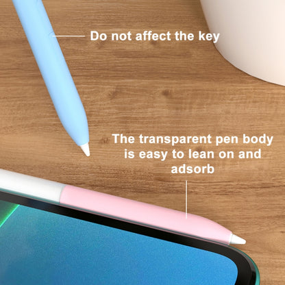 For Xiaomi Stylus Pen 2 Jelly Style Translucent Silicone Protective Pen Case(Black) - Pencil Accessories by buy2fix | Online Shopping UK | buy2fix