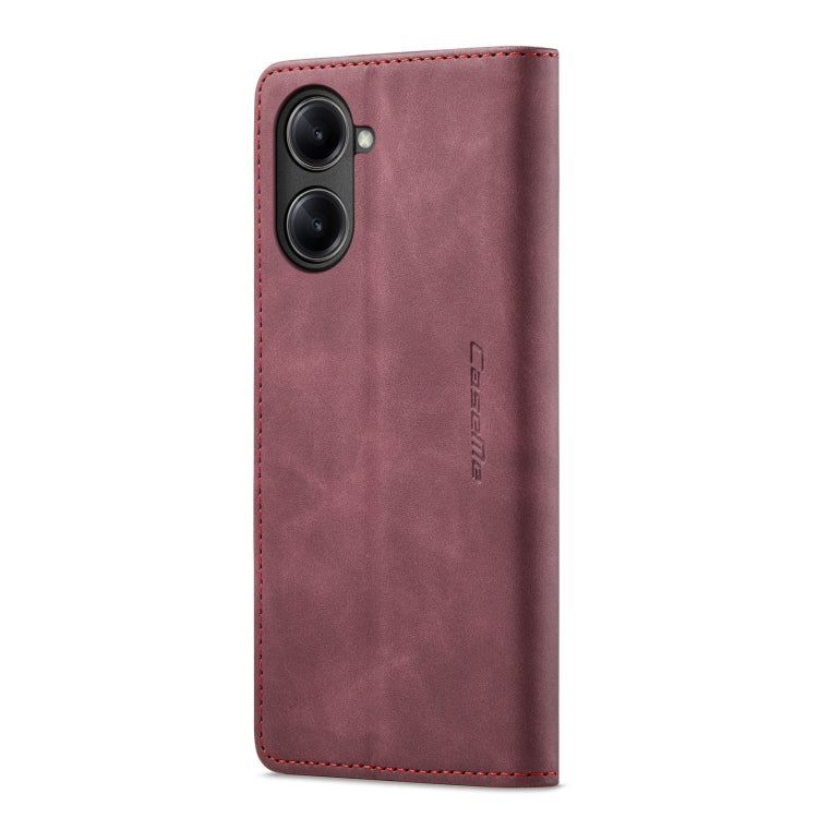 For Realme 10 Pro 5G CaseMe 013 Multifunctional Horizontal Flip Leather Phone Case(Wine Red) - Realme Cases by CaseMe | Online Shopping UK | buy2fix