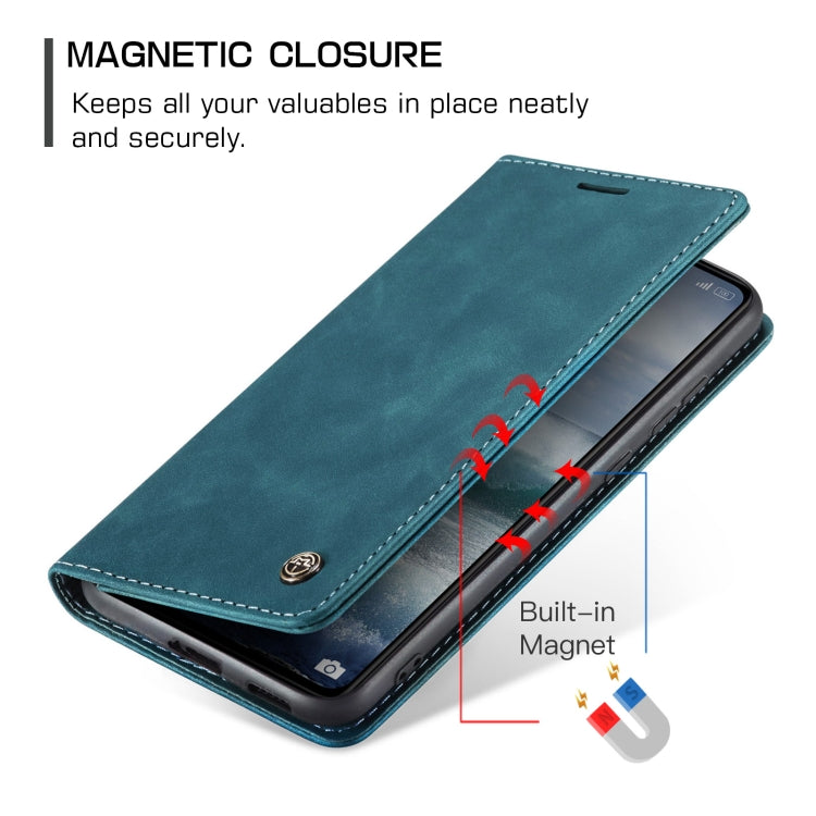 For Xiaomi Redmi Note 13 Pro 5G CaseMe 013 Multifunctional Horizontal Flip Leather Phone Case(Blue) - Xiaomi Cases by CaseMe | Online Shopping UK | buy2fix