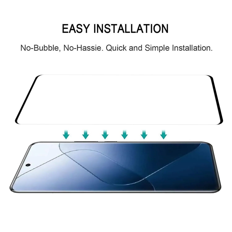 For Xiaomi 15 Pro 25pcs 9H HD 3D Curved Edge Tempered Glass Film(Black) -  by buy2fix | Online Shopping UK | buy2fix