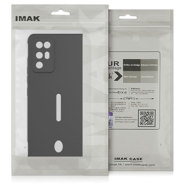 For OPPO K11x 5G imak UC-4 Series Straight Edge TPU Phone Case(White) - OPPO Cases by imak | Online Shopping UK | buy2fix