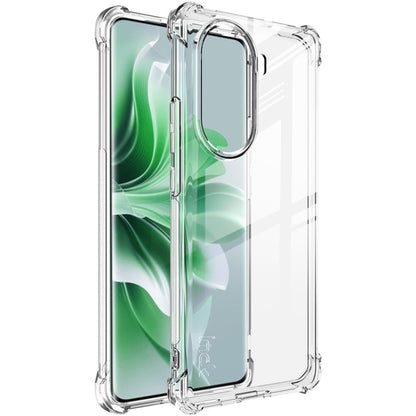 For OPPO Reno11 5G Global imak Shockproof Airbag TPU Phone Case(Transparent) - OPPO Cases by imak | Online Shopping UK | buy2fix