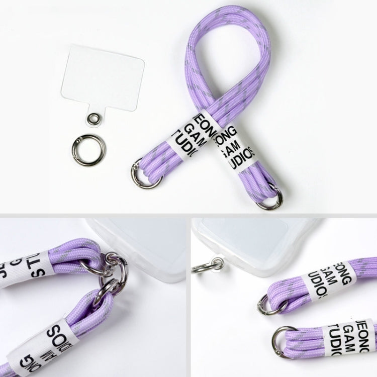 imak Short Style Phone Anti-Lost Lanyard(Purple) - Lanyards & Wrist Straps by imak | Online Shopping UK | buy2fix