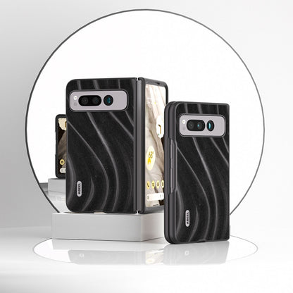 For Google Pixel Fold ABEEL Galactic Pattern Protective Phone Case(Black) - Google Cases by buy2fix | Online Shopping UK | buy2fix