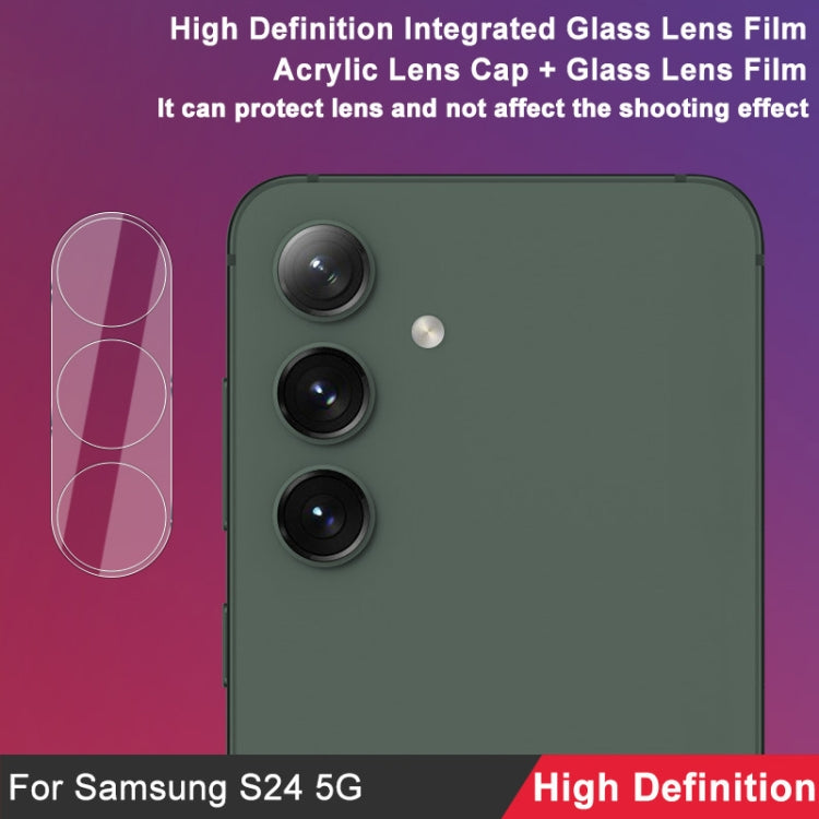 For Samsung Galaxy S24 5G imak High Definition Integrated Glass Lens Film - For Samsung by imak | Online Shopping UK | buy2fix