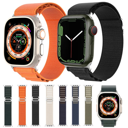 For Apple Watch SE 2023 40mm DUX DUCIS GS Series Nylon Loop Watch Band(Orange) - Watch Bands by DUX DUCIS | Online Shopping UK | buy2fix