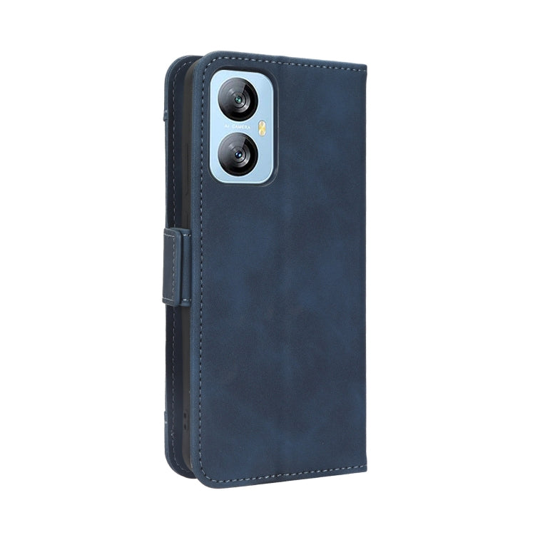 For Blackview A52 / A52 Pro Skin Feel Calf Texture Card Slots Leather Phone Case(Blue) - More Brand by buy2fix | Online Shopping UK | buy2fix