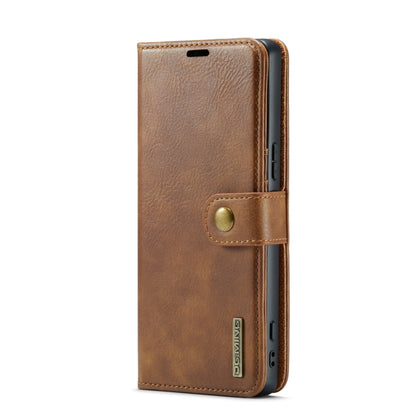 For Sony Xperia 1 V DG.MING Crazy Horse Texture Detachable Magnetic Leather Phone Case(Brown) - Sony Cases by DG.MING | Online Shopping UK | buy2fix