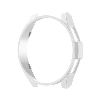 For Samsung Galaxy Watch 6 Classic 47mm Half-inclusive PC Watch Protective Case(White) - Watch Cases by buy2fix | Online Shopping UK | buy2fix