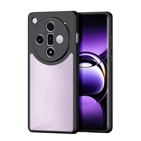 For OPPO Find X7 DUX DUCIS Aimo Series Frosted Feel Phone Case(Black) - Find X7 Cases by DUX DUCIS | Online Shopping UK | buy2fix