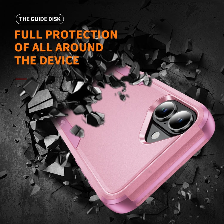 For iPhone 16 Plus Commuter Shockproof TPU + PC Phone Case(Pink) - iPhone 16 Plus Cases by buy2fix | Online Shopping UK | buy2fix