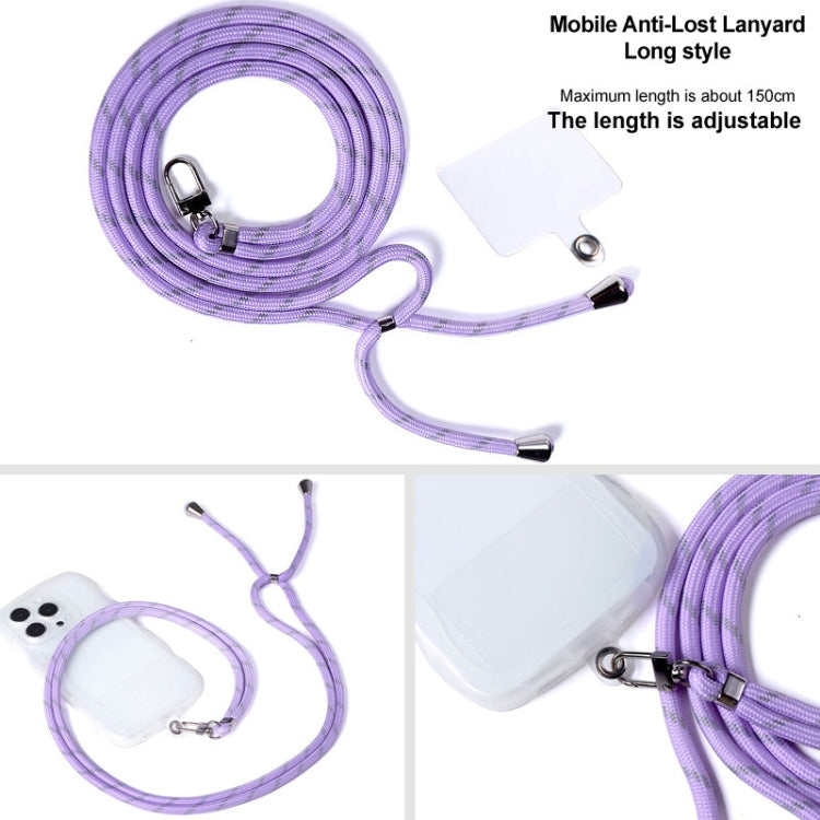 imak Long Style Phone Anti-Lost Lanyard(Purple) - Lanyards & Wrist Straps by imak | Online Shopping UK | buy2fix