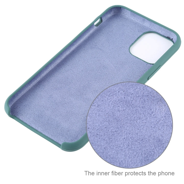 For iPhone 16 Pro Max Solid Silicone Phone Case(Dark Blue) - iPhone 16 Pro Max Cases by buy2fix | Online Shopping UK | buy2fix