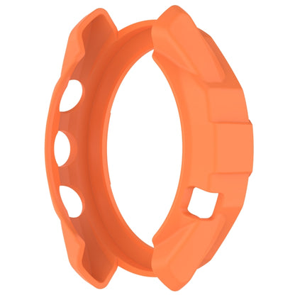 For Garmin Approach S70 47mm Armor Hollow Watch Protective Case(Orange) - Watch Cases by buy2fix | Online Shopping UK | buy2fix