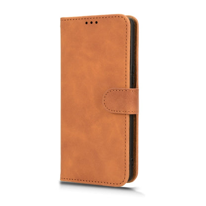 For Blackview A200 Pro Skin Feel Magnetic Flip Leather Phone Case(Brown) - More Brand by buy2fix | Online Shopping UK | buy2fix