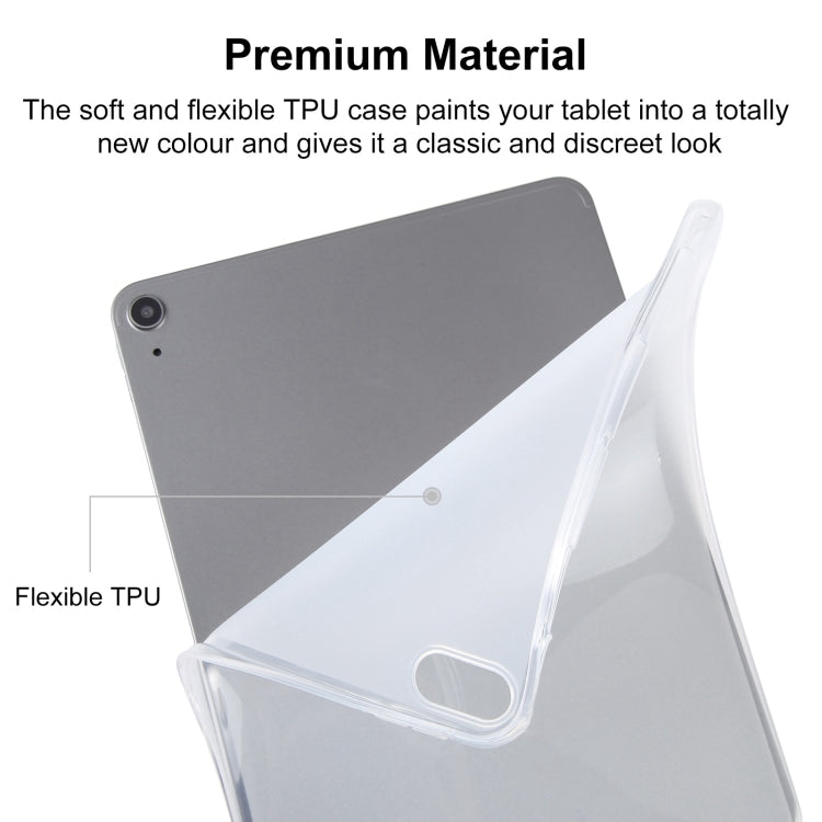 For Samsung Galaxy Tab S9 Ultra TPU Tablet Case(Frosted Clear) - Galaxy Tab S9 Ultra Cases by buy2fix | Online Shopping UK | buy2fix