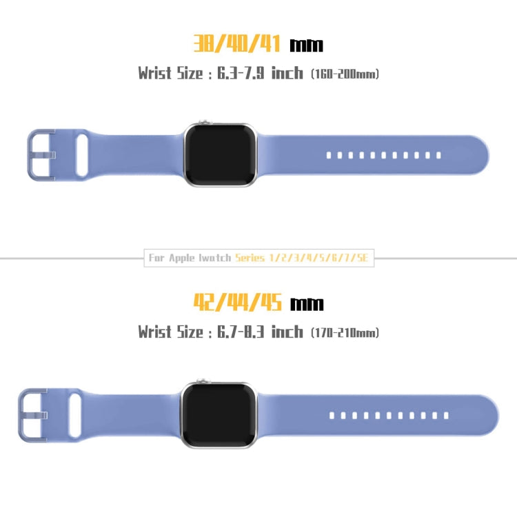 For Apple Watch Series 2 42mm Pin Buckle Silicone Watch Band(Cyan Blue) - Watch Bands by buy2fix | Online Shopping UK | buy2fix