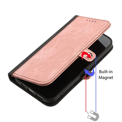 For Motorola Moto G Power 5G 2024 Side Buckle Double Fold Hand Strap Leather Phone Case(Pink) - Motorola Cases by buy2fix | Online Shopping UK | buy2fix