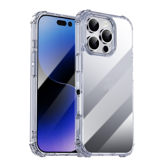 For iPhone 16 Pro iPAKY Crystal Clear Series Shockproof PC + TPU Protective Phone Case(Transparent) - More iPhone Cases by iPAKY | Online Shopping UK | buy2fix