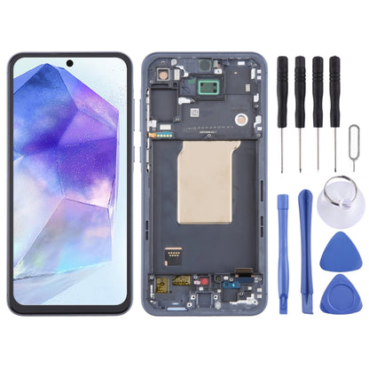 For Samsung Galaxy A55 SM-A556B TFT LCD Screen Digitizer Full Assembly with Frame, Not Supporting Fingerprint Identification - LCD Screen by buy2fix | Online Shopping UK | buy2fix