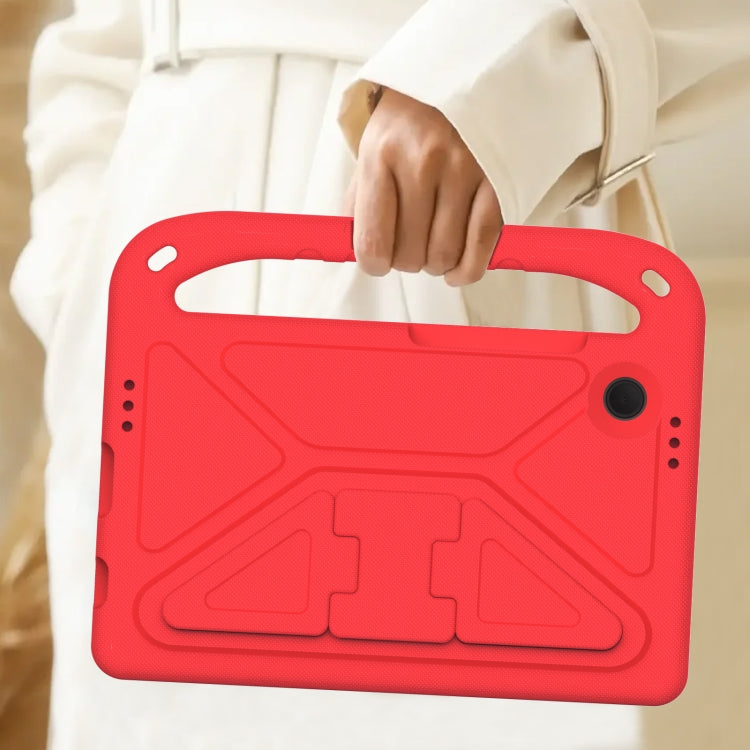 For Samsung Galaxy Tab A9 Handle EVA Shockproof Tablet Case with Holder(Red) - Galaxy Tab A9 by buy2fix | Online Shopping UK | buy2fix